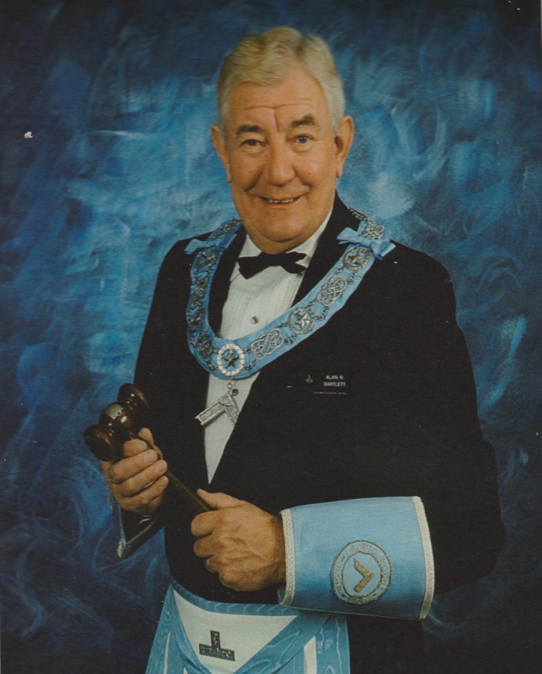 W. Bro. Alan Bartlett, Past Master 1985