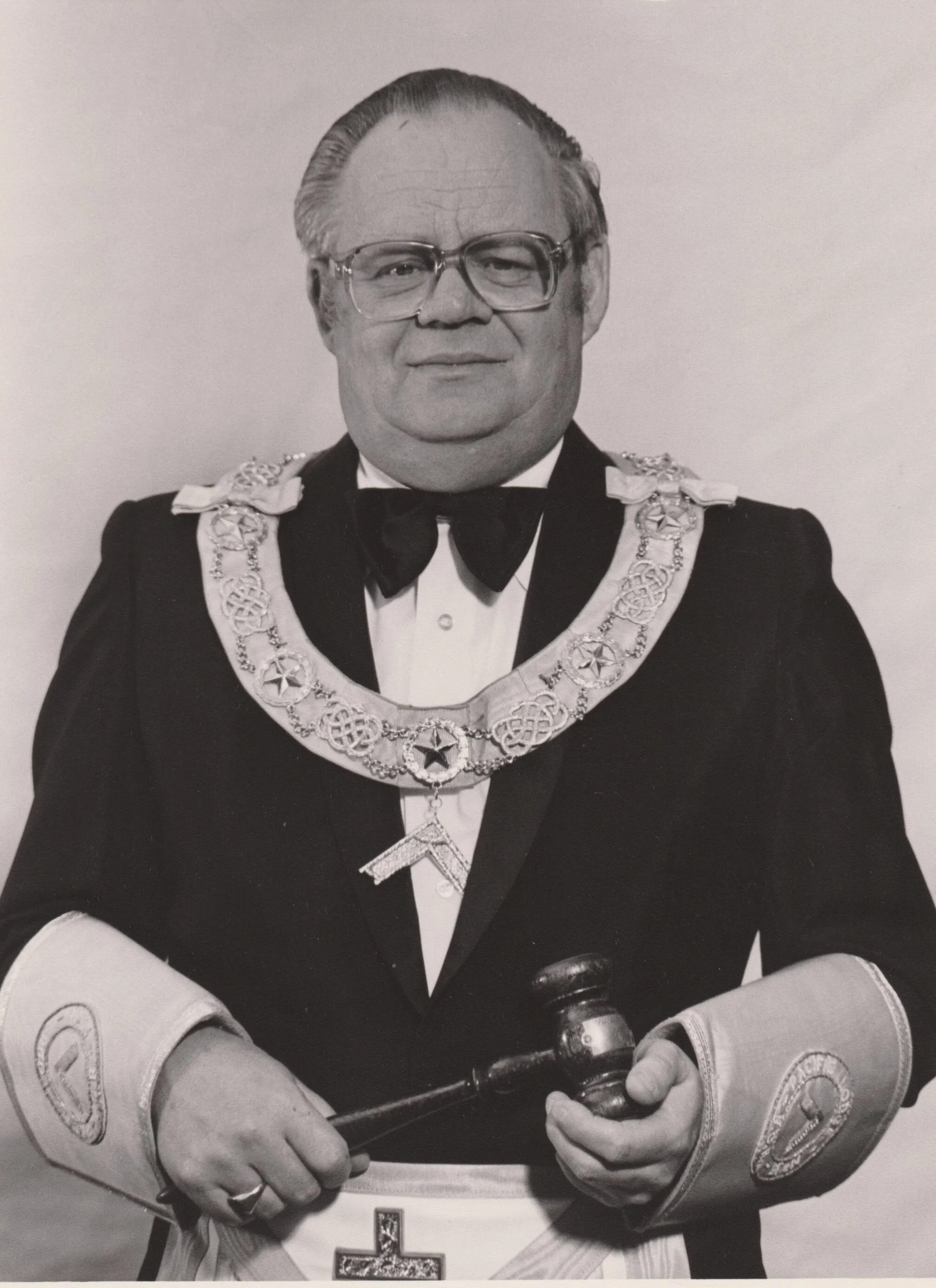 W. Bro. D.A. Leedham, Past Master 1970