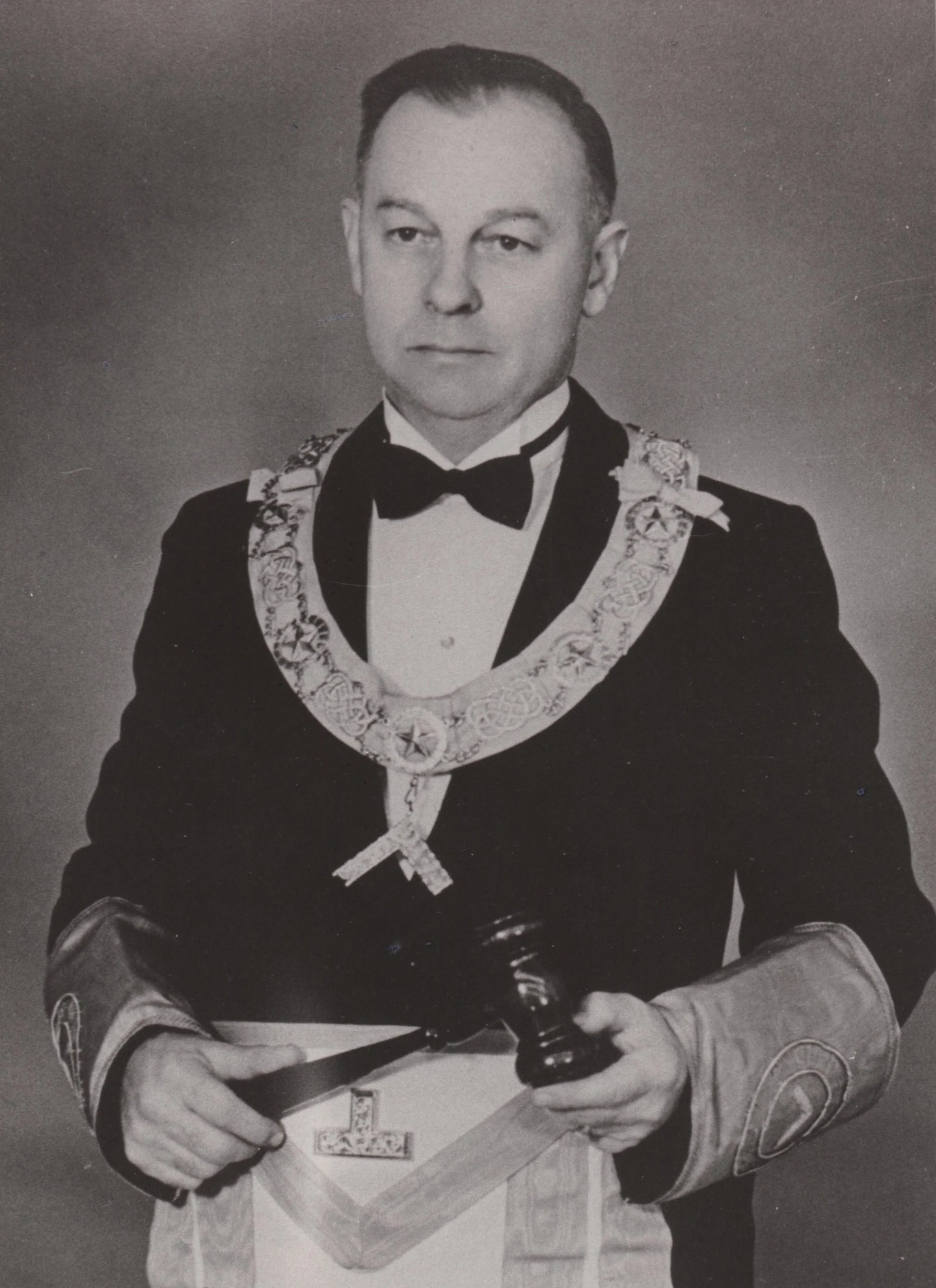 W. Bro. F. Ogle, Past Master 1953