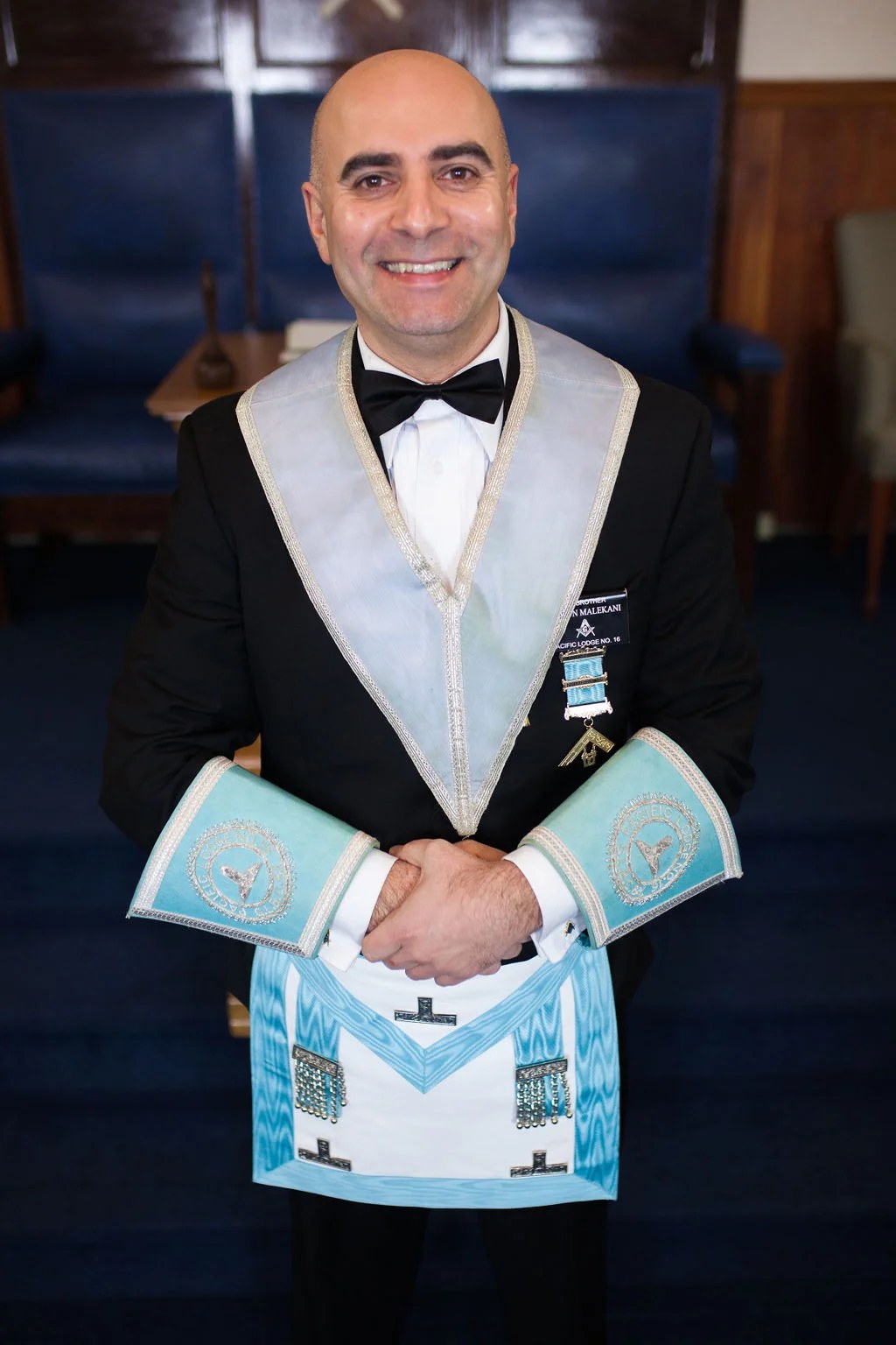 W. Bro. Farzun Malekani, Past Master 2015 and 2020-2022