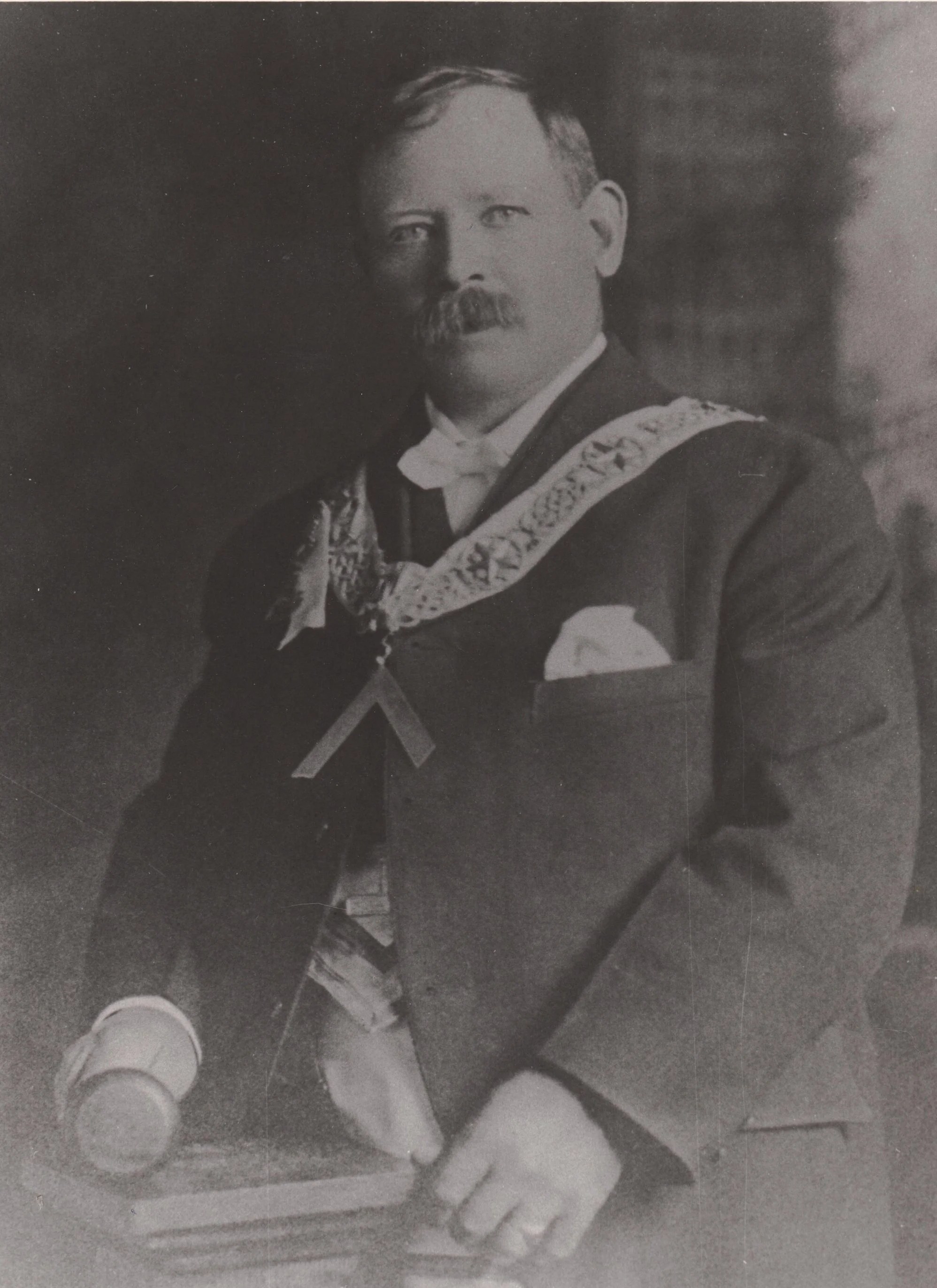 W. Bro. F.M. Shook, Past Master 1892