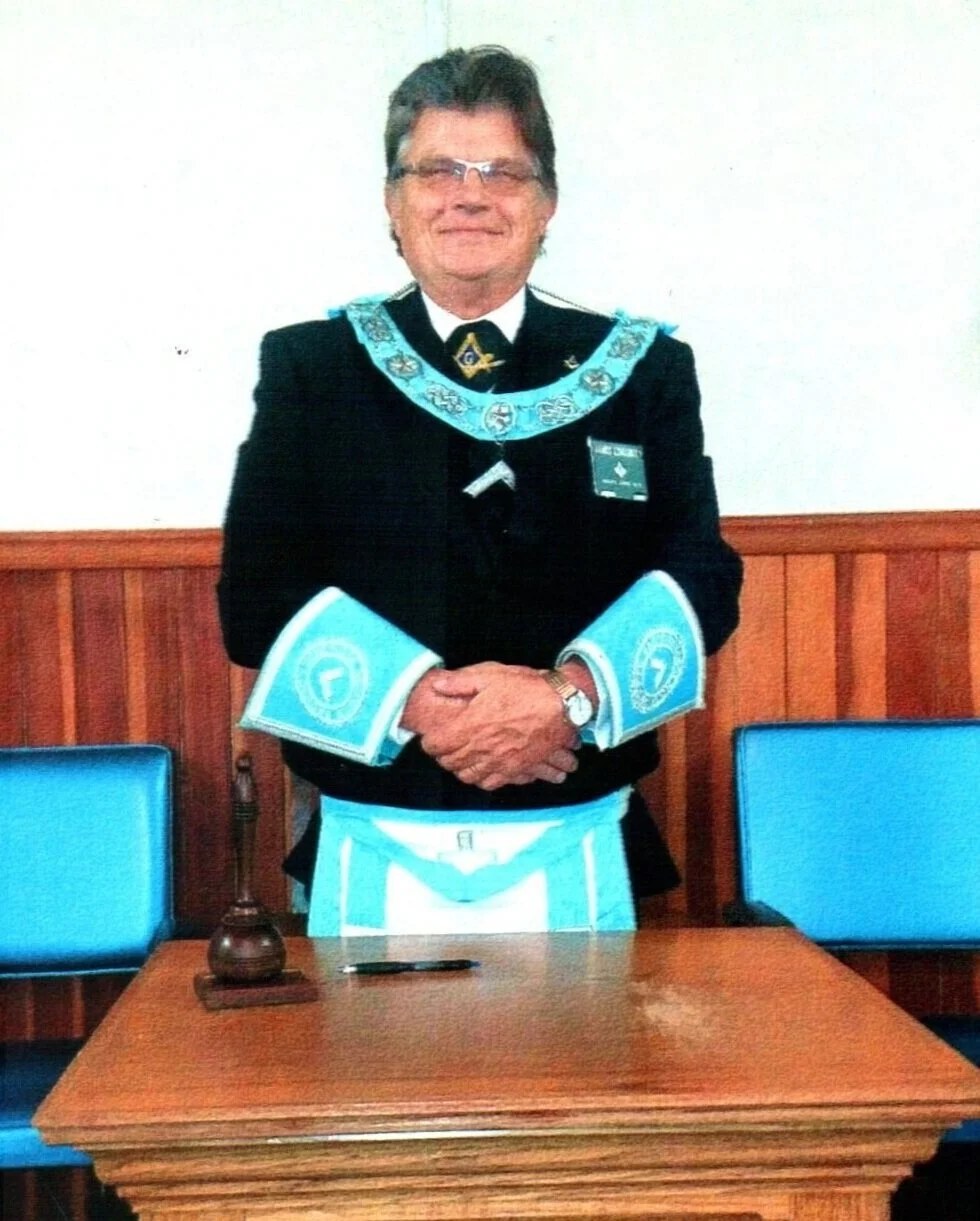 W. Bro. J.A. Kingsbury, Past Master 2014