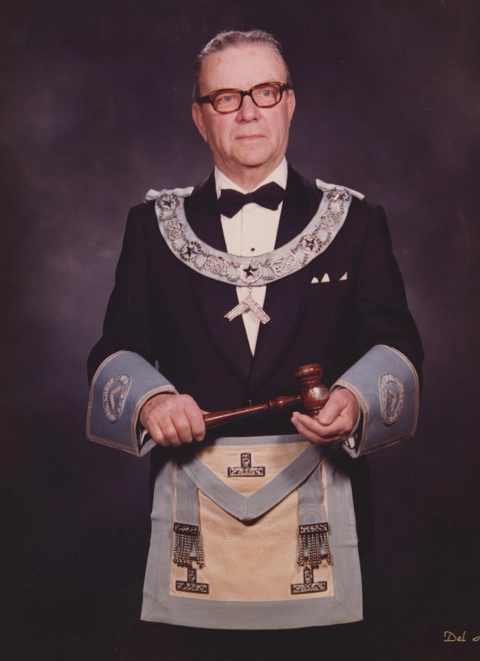 W. Bro. J.S. Douglas, Past Master 1975