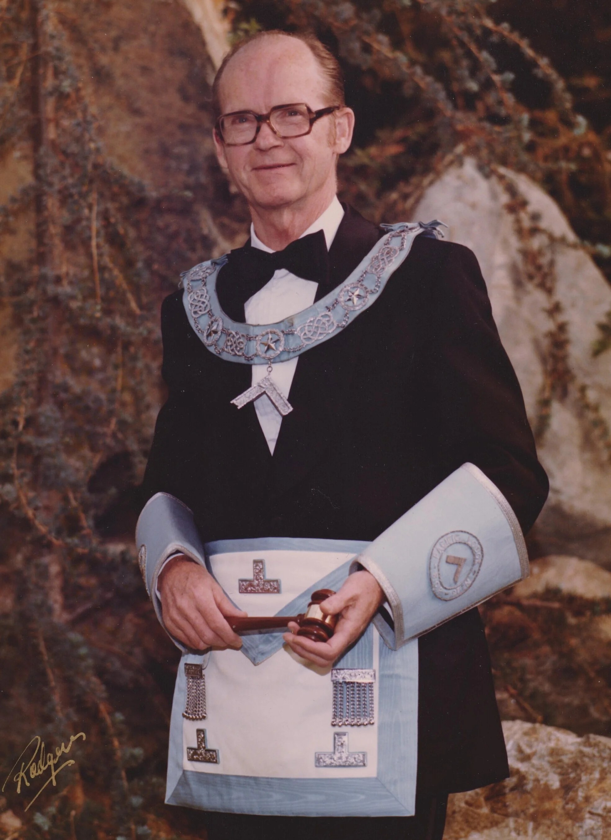 W. Bro. J.S. Young, Past Master 1976