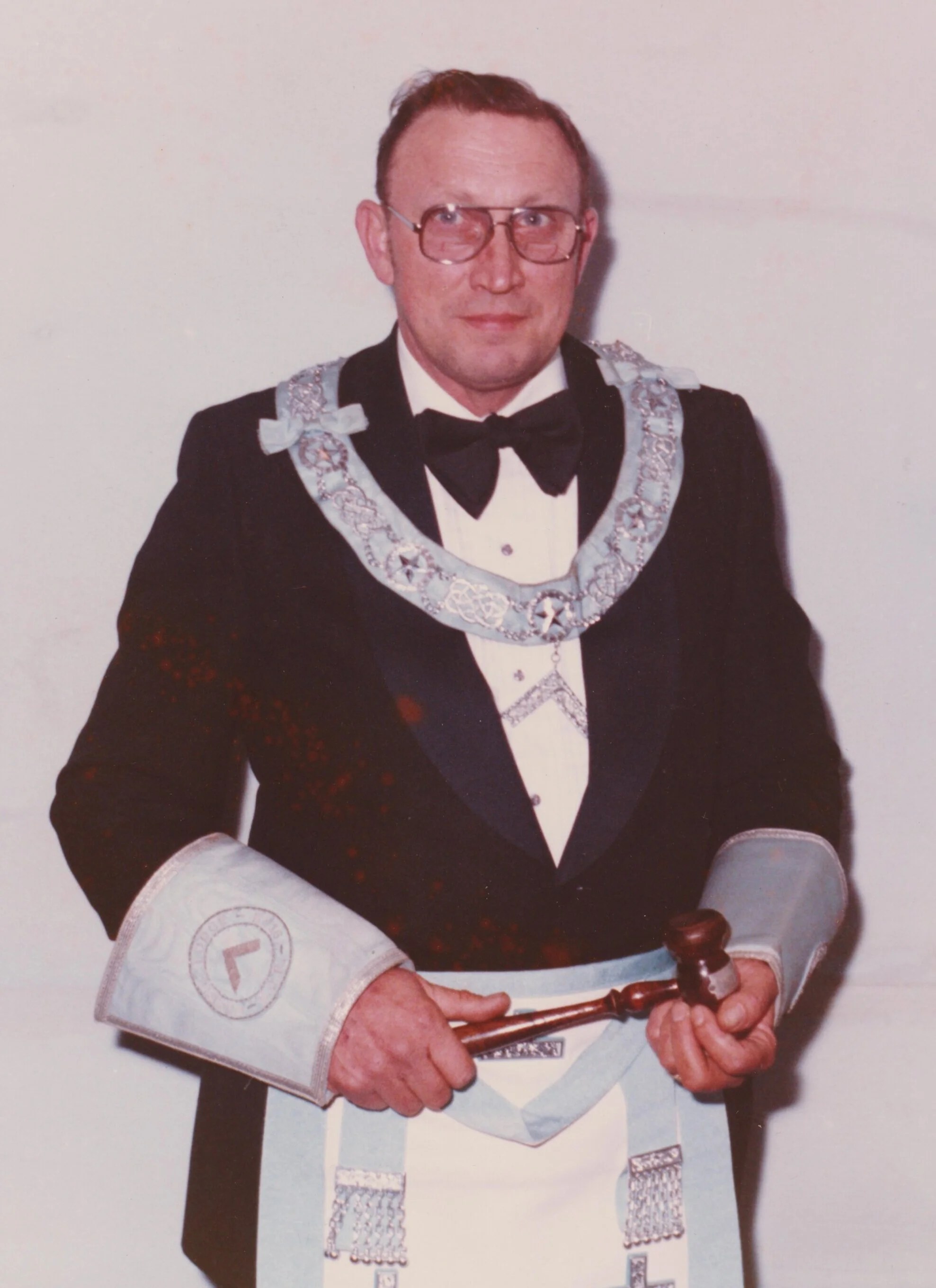 W. Bro. R.W. Gustafson, Past Master 1980