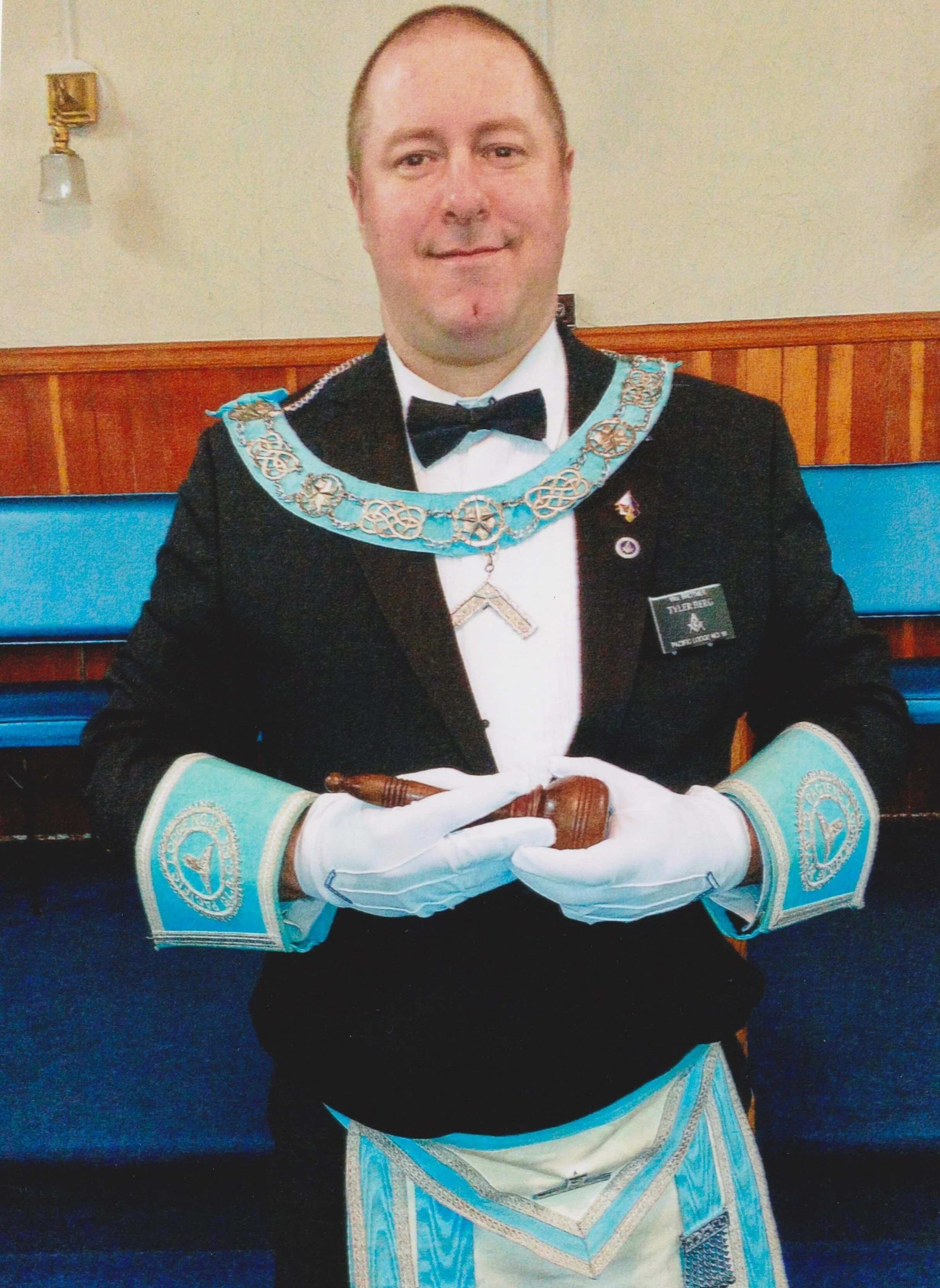 W. Bro. Tyler Berg, Past Master 2017