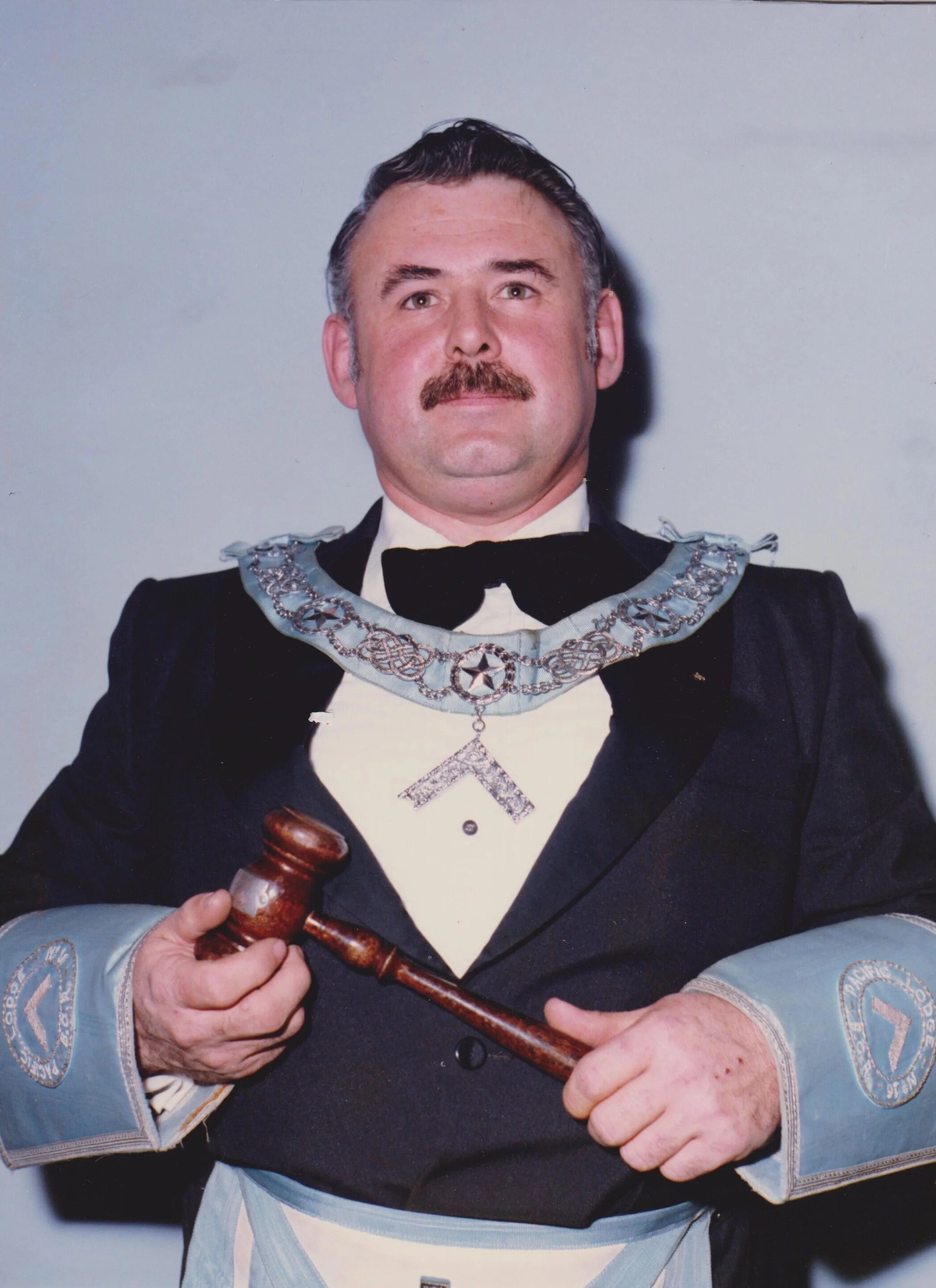 W. Bro. W.F. Fooks, Past Master 1981 and 1994